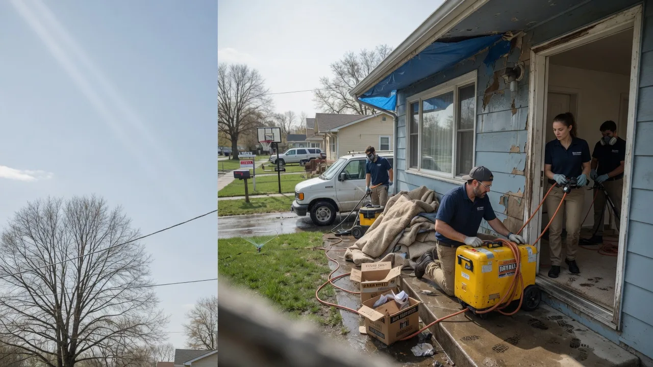 Basement Flood Cleanup in Saranac, MI near me